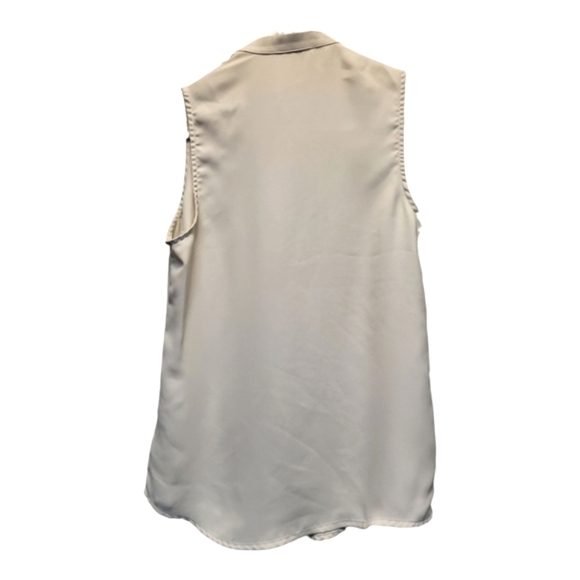 Express Cream Women's Sleeveless Top - Size XS - Picture 2 of 4